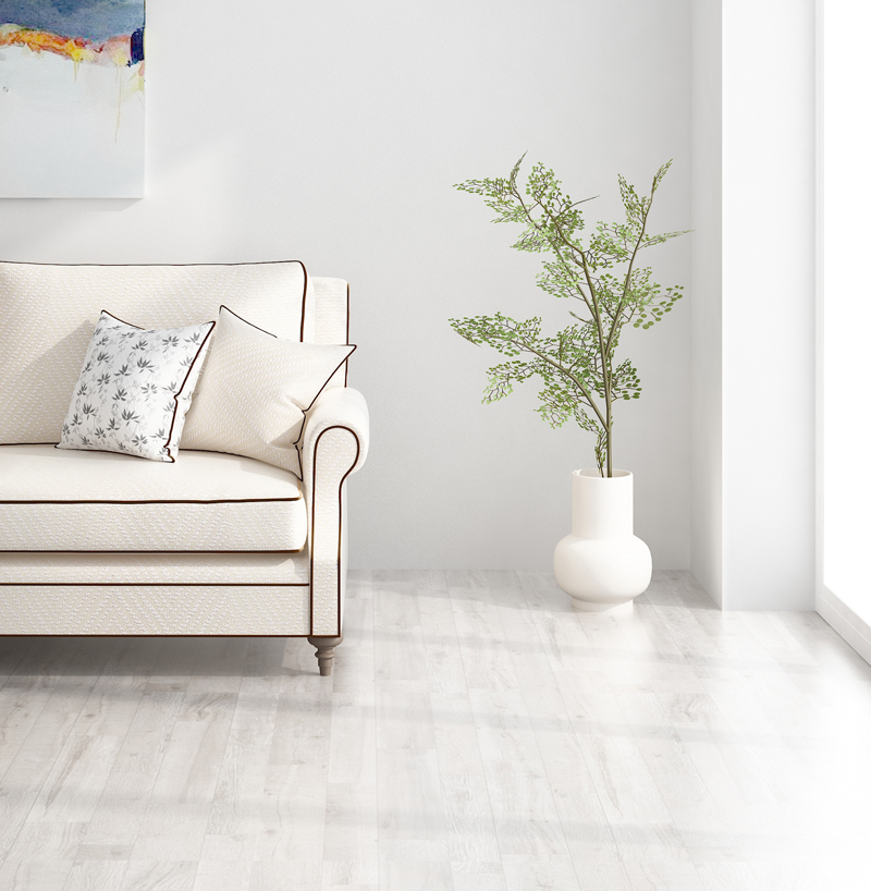 Moderner Designboden im Flur, professionell verlegt vom Malerfachbetrieb aus Hildesheim